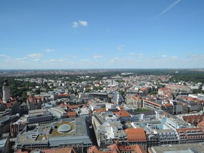 Leipzig vom Uniriesen